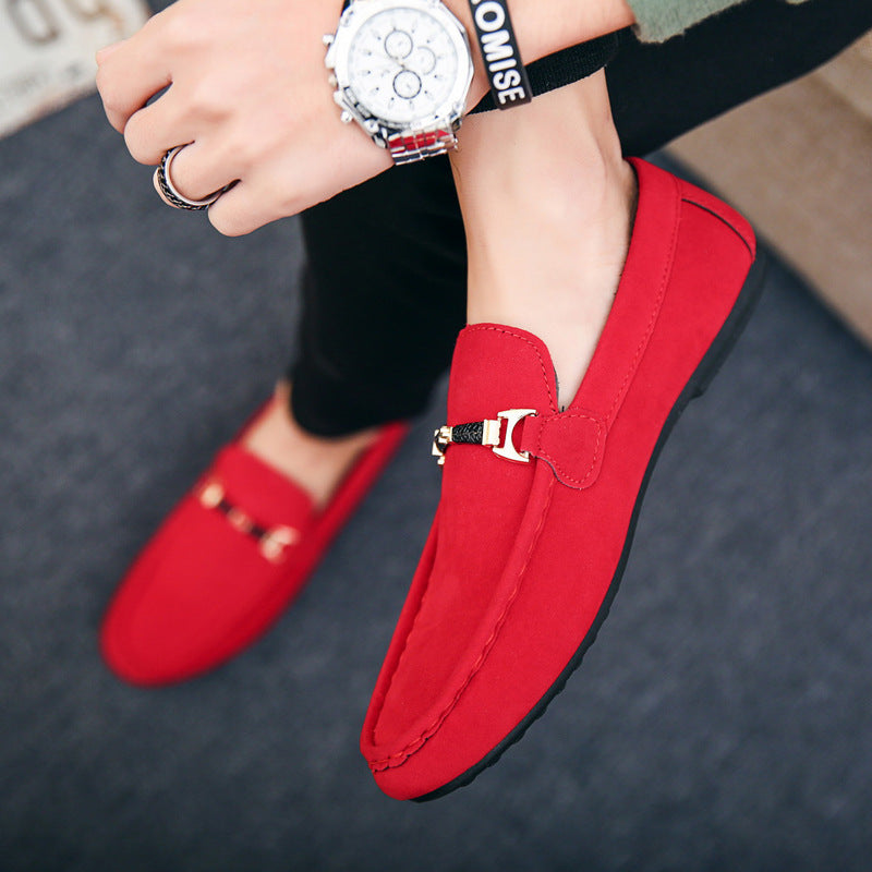 European Men's Canvas Loafers