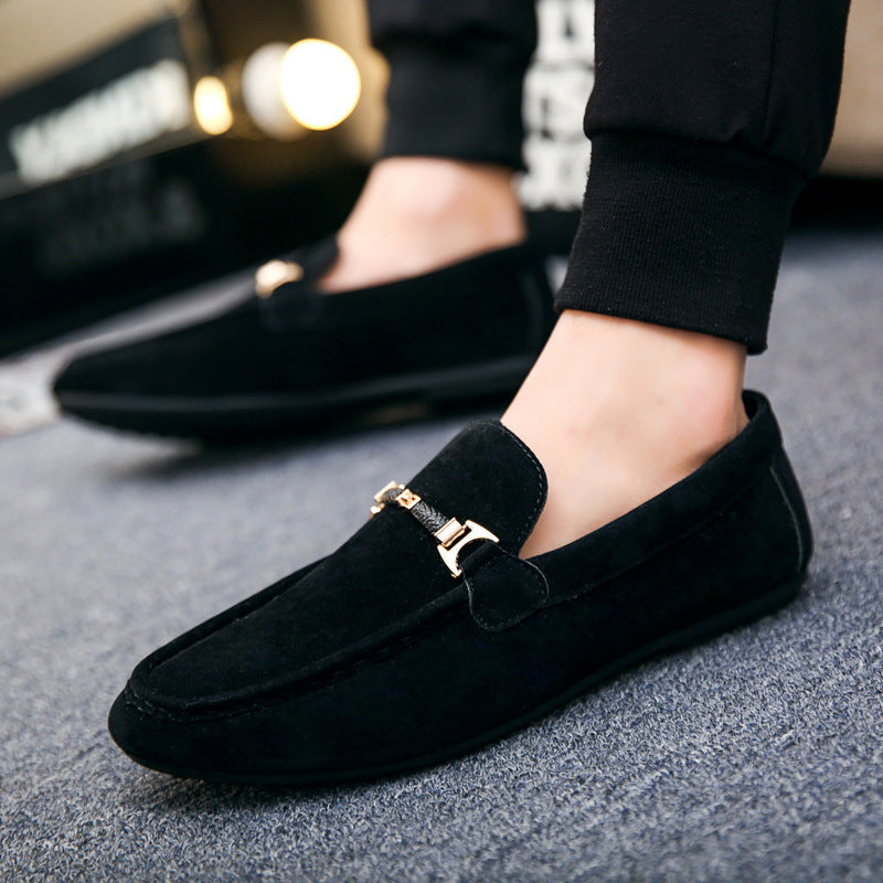 European Men's Canvas Loafers