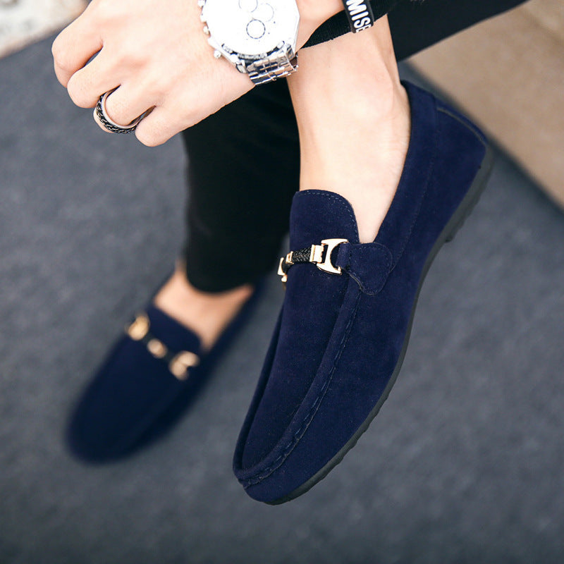 European Men's Canvas Loafers