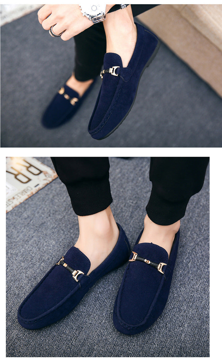 European Men's Canvas Loafers
