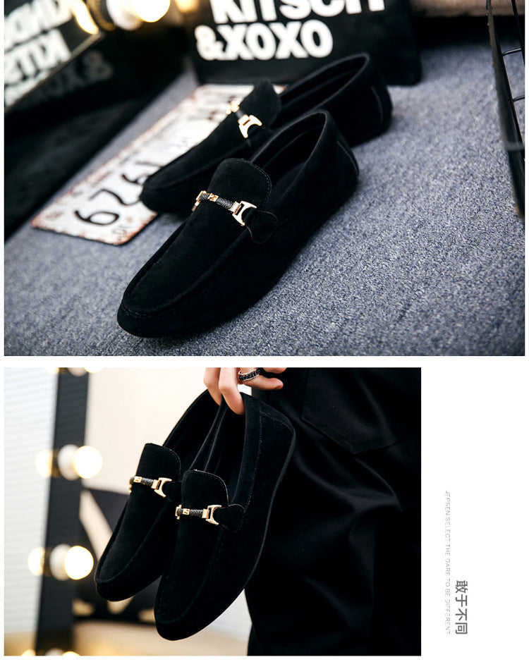 European Men's Canvas Loafers