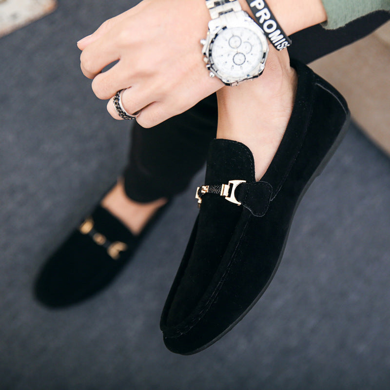 European Men's Canvas Loafers