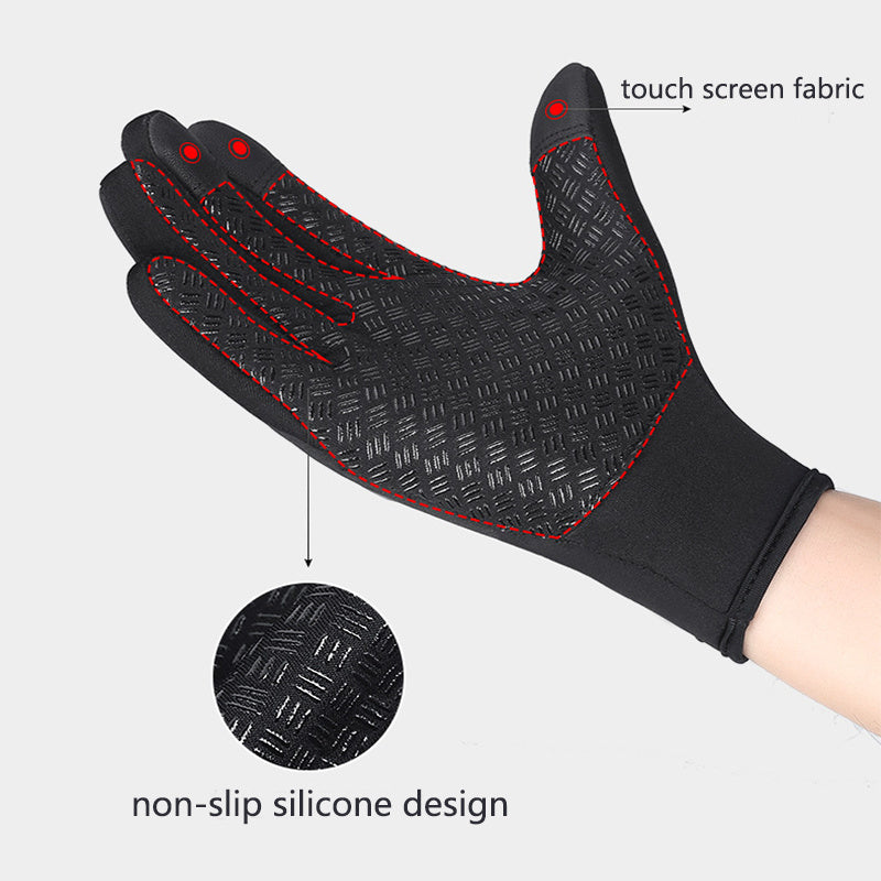 Winter Fleece Gloves Touch Screen Unisex