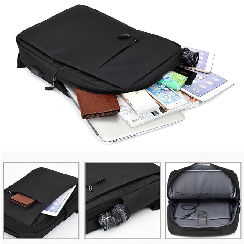 Business Laptop Backpack With USB Design