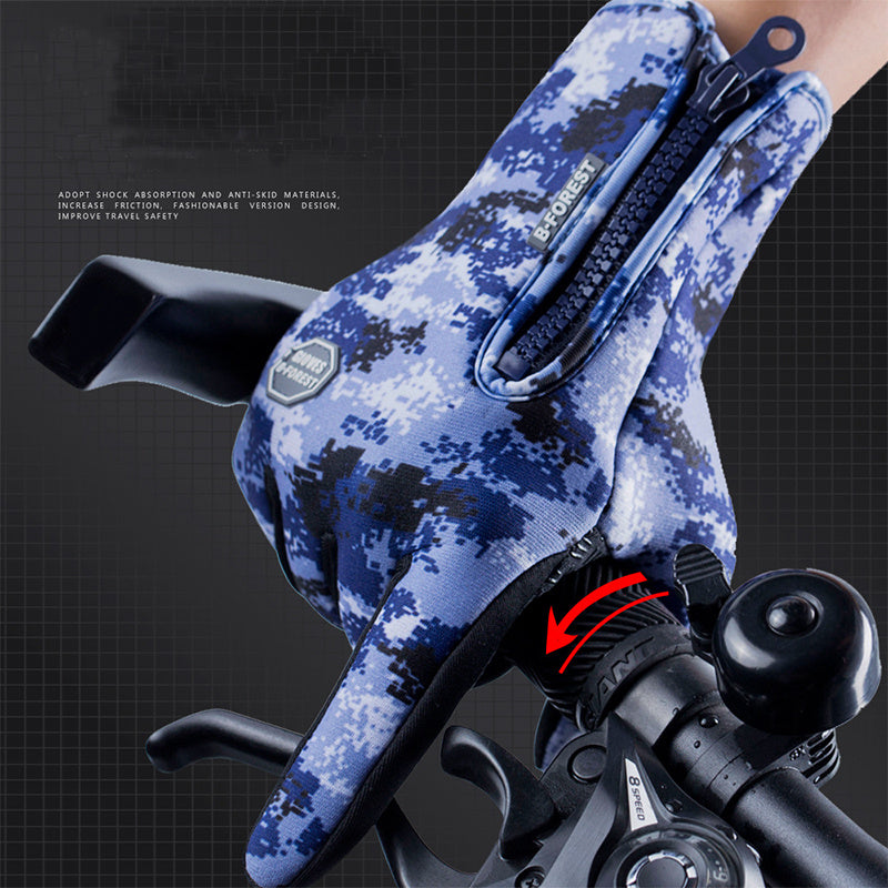 Winter Fleece Gloves Touch Screen Unisex